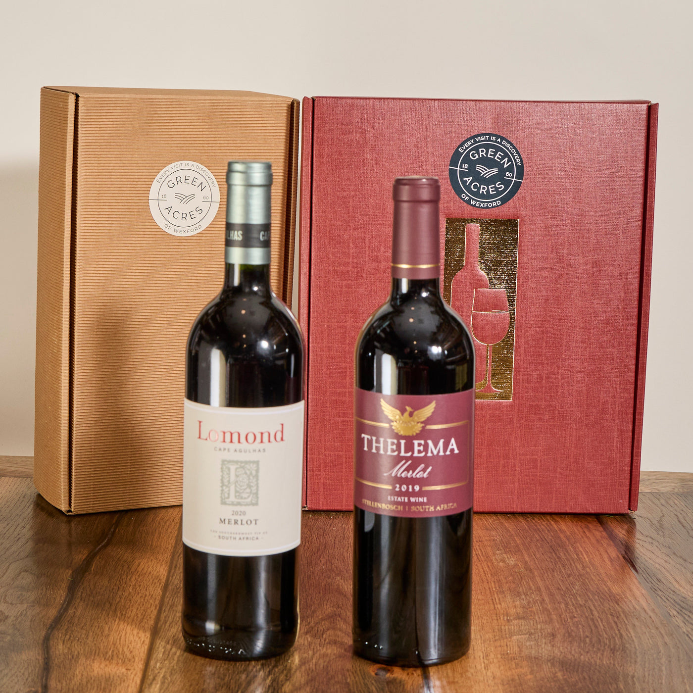 South African Merlot Twin Pack - Gift Boxes & Tins